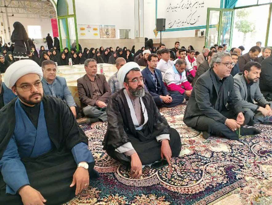 عزاداری سیدالشهدای خدمت «شهید آیت‌الله رئیسی» در کوهبنان