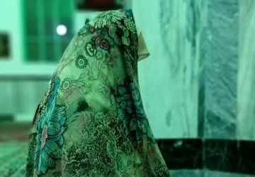 شور اعتکاف دانش‌آموزان دختر روستای طنجور در سه روز بندگی