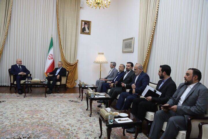 دیدار دبیر شورای عالی امنیت ملی با وزیر انرژی روسیه