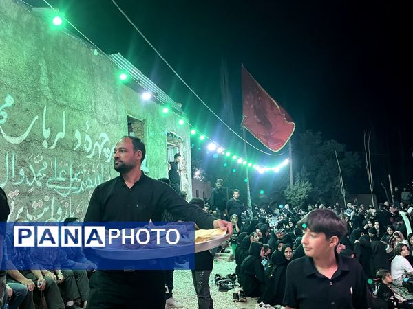 عزاداری دلسوختگان حسینی در روستای کرسگان