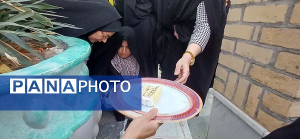 آیین چراغ برات در مزار شهیدان خلیل آباد 