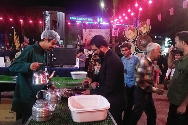 چایخانه فاطمه الزهرا در صد و بیست و هفتمین شب 