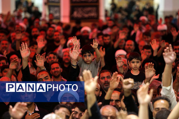 مراسم عزاداری سالروز شهادت امام حسن عسگری(ع) در قم