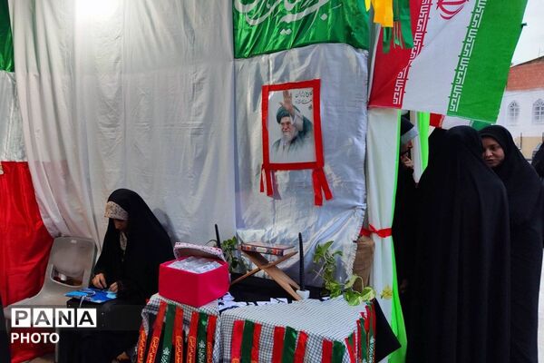 نمایشگاه پایگاه های اسوه مقاومت بسیج در شهرستان شیروان 
