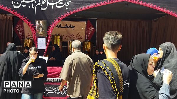 گذری بر موکب حیدریون  در پیاده روی جاماندگان اربعین حسینی نیشابور‌ 
