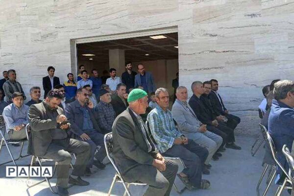 راز در مسیر توسعه؛ افتتاح ساختمان گاز و تالار شهر در هفته دولت 