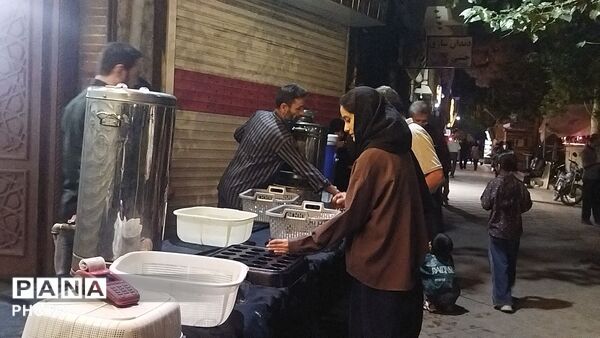 چایخانه حوزه علمیه گلشن در صد و بیست و هفتمین شب