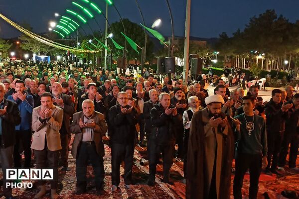 جشن مردمی ولادت امام رضا(ع) در آباده