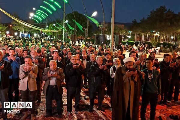 جشن مردمی ولادت امام رضا(ع) در آباده