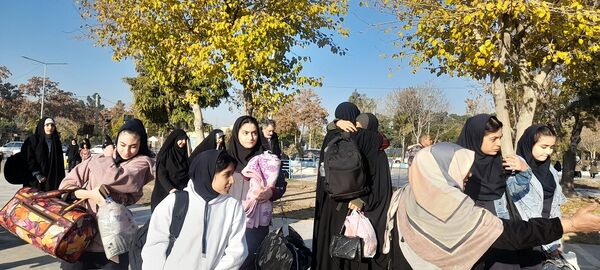 اعزام دانش‌آموزان ناحیه چهار کرج به اردوی راهیان نور