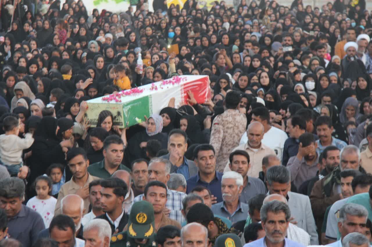 فاریاب در سوگ شهید گمنام