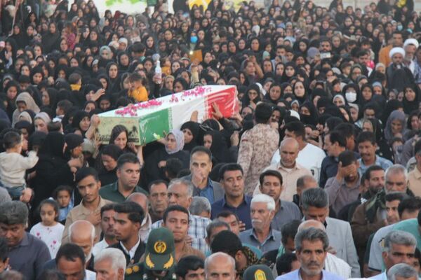فاریاب در سوگ شهید گمنام