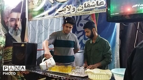 گذری بر موکب عاشقان ولایت در دومین شب از ماه محرم 