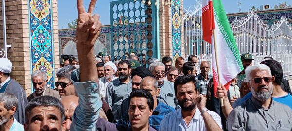 راهپیمایی جمعه خشم در کاشمر 
