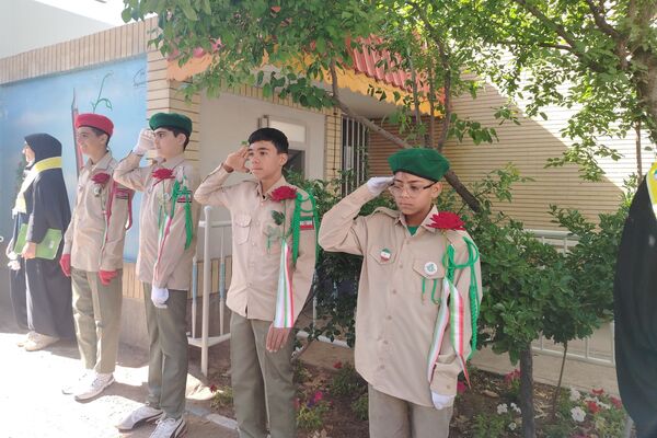 سپاس معلم  در نیشابور
