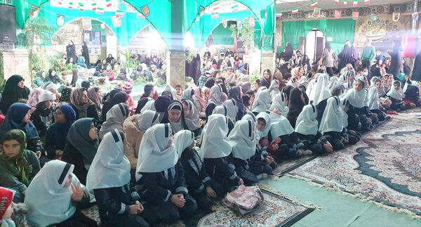 جشن نیمه شعبان در زیارتگاه نور الشهدا پردیس