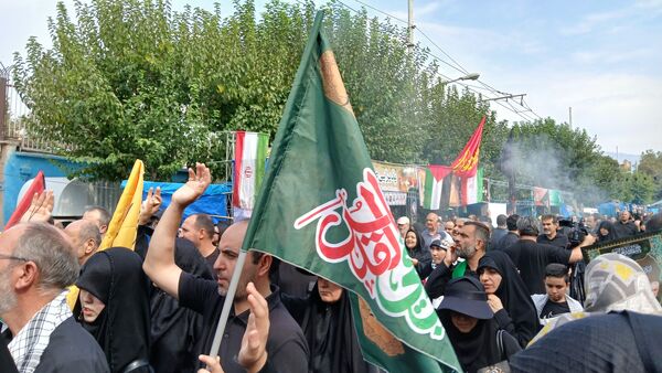 استقبال دلدادگان اباعبدالله الحسین (ع) از پیاده روی جاماندگان اربعین حسینی‌