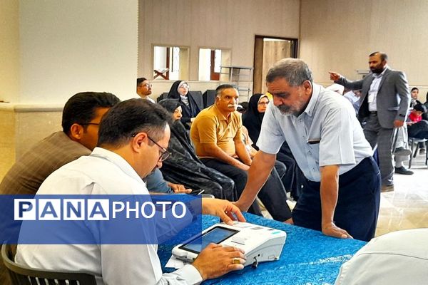 حضور حماسی مردم رفسنجان در انتخابات ریاست‌جمهوری