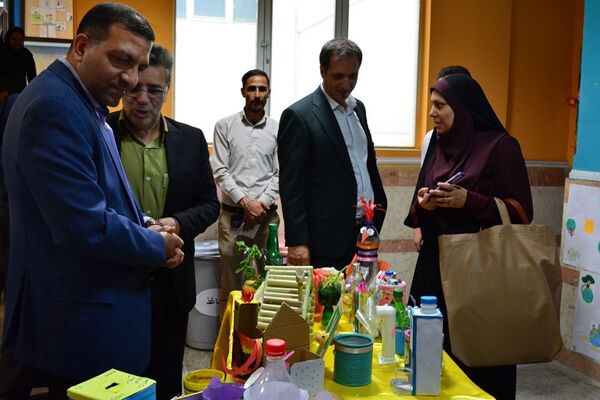 برگزاری مراسم هفته زمین پاک در بهارستان‌دو