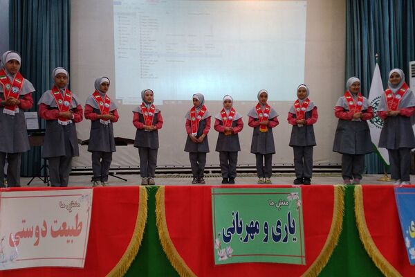 آیین بزرگداشت سالروز تأسیس سازمان دانش‌آموزی و سپاس مربی در کهریزک 