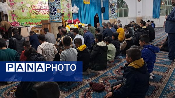 جشن میلاد امام زمان(عج) و گرامیداشت دهه فجر در مسجد بقیة الله شوراب صغیر