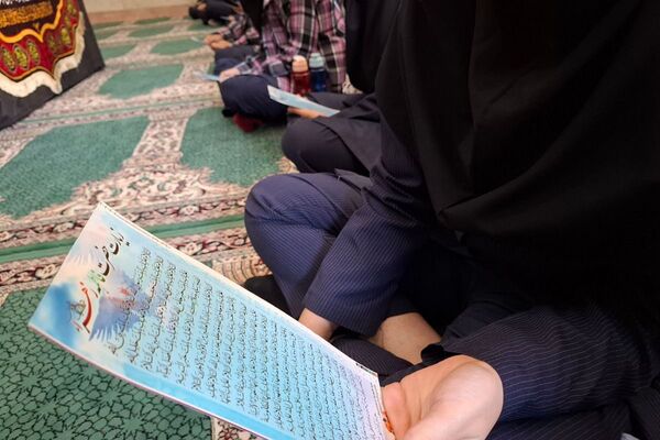  مراسم شهادت حضرت فاطمه زهرا(س) در مدارس بهارستان‌دو