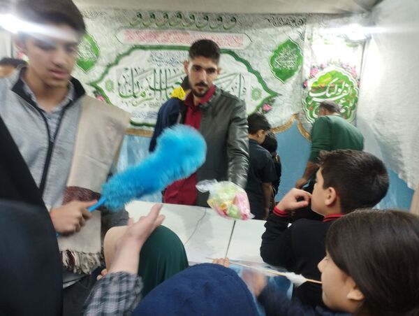جشن بزرگ خیمه الانتظار در خیابان انتظار