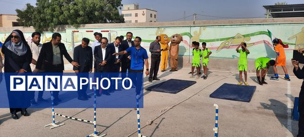 آیین آغازین فعالیت‌های ورزشی مدارس استان هرمزگان