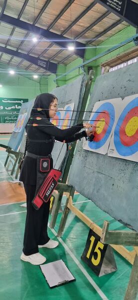 برگزاری مسابقات تیراندازی با کمان شرق کشور در بجنورد