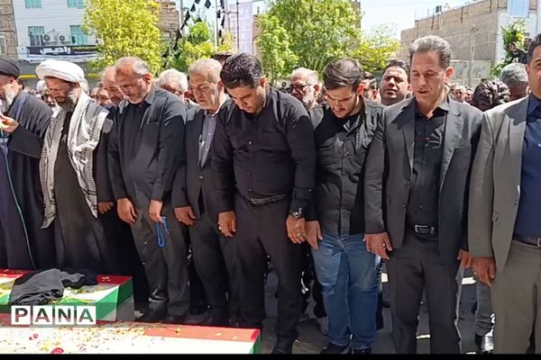 تشییع پیکر شهیدان قلعه میر