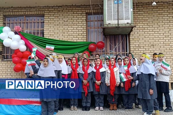 طنین زنگ انقلاب در مدارس شهرستان شهریار 