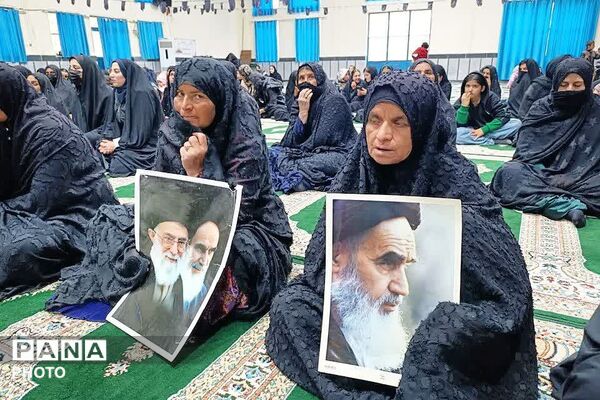 مراسم سوگواری شهادت رهبر معظم انقلاب اسلامی آیت الله امام خامنه‌ای (ره) در دیشموک