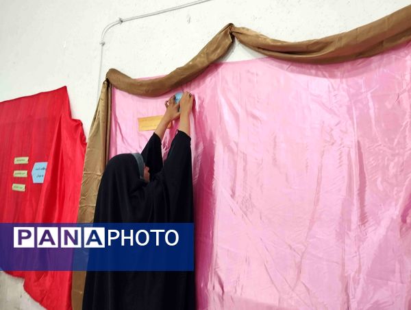 برگزاری نمایشگاه انجمن اسلامی در شهرستان سملقان