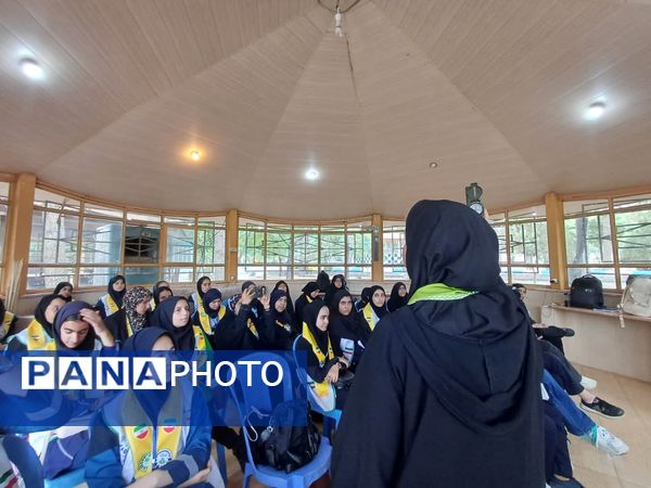 ‌‌روز دوم پیش اردوی ملی پیشتازان سازمان دانش آموزی استان اصفهان