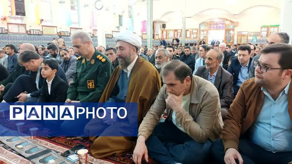 نماز توحیدی مردم اهر در عید سعید فطر