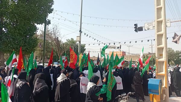 اجتماع بزرگ زینبیون در لردگان 