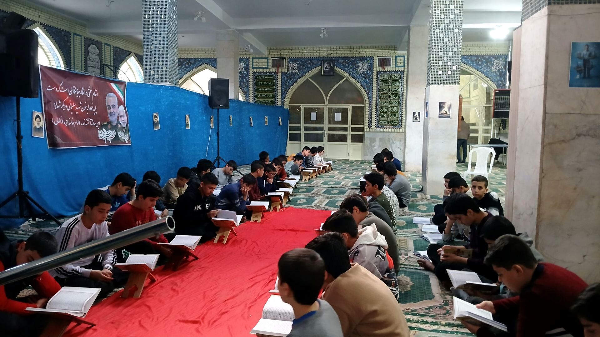  اعتکاف دانش‌آموزی در شهرستان بن