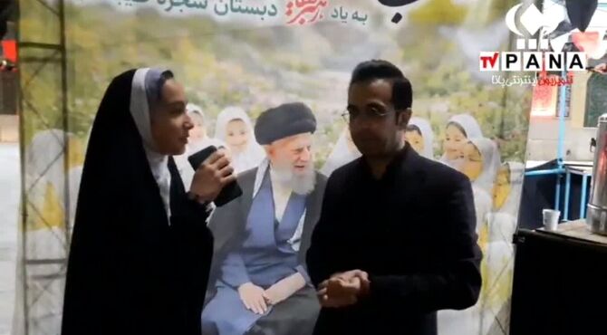 یادبود دانش‌آموزان آسمانی میناب و شهادت رهبر سیدالشهدا در موکب دبستانی‌ها