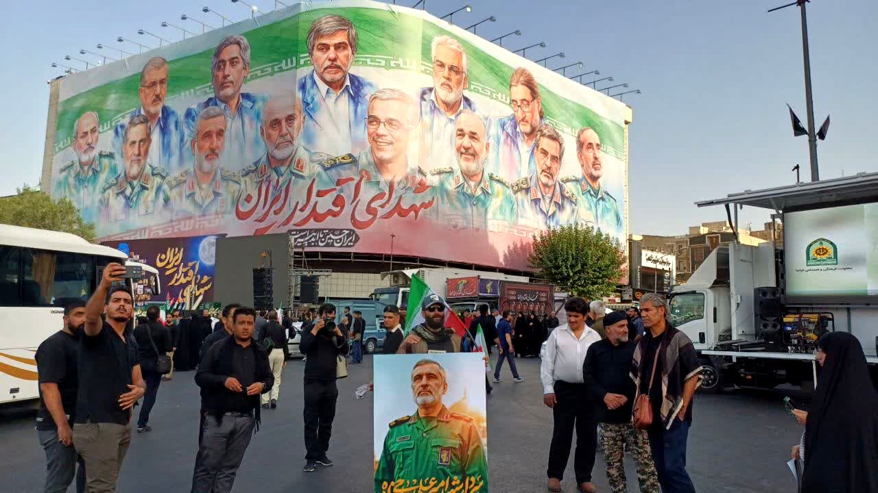 پایتخت آماده برگزاری تشییع با شکوه پیکر شهدای اقتدار ایران