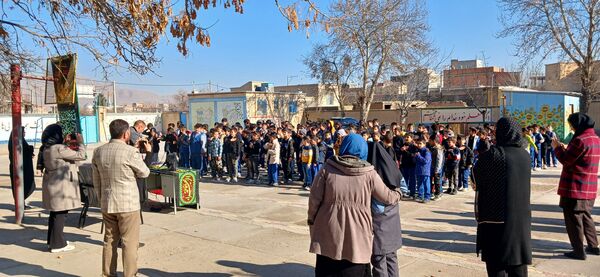 یادواره شهدا و مراسم عزاداری ایام فاطمیه در دبستان شهید جوادی 