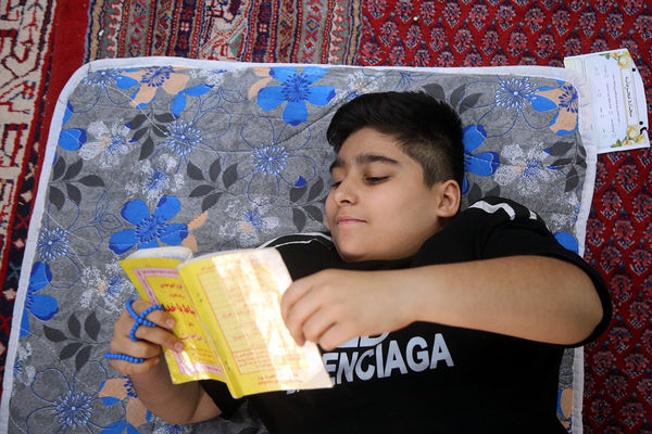 اعتکاف خادمان نوجوان حرم حضرت معصومه(س)