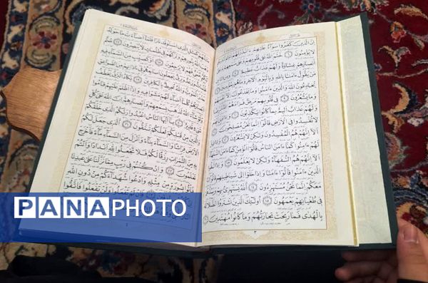 مراسم جز خوانی قران در حرم اهل بیت(ع)