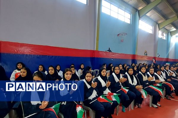 افتتاحیه المپیاد ورزشی درون مدرسه‌ای در منطقه کهریزک 