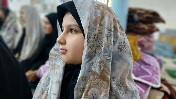 جوانه‌های بندگی در دیشموک؛ حضور پرشور دختران در اعتکاف