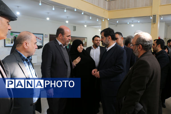 برپایی جشن «حضور تا ظهور» در دبیرستان شهیده حسنی سعدی قم