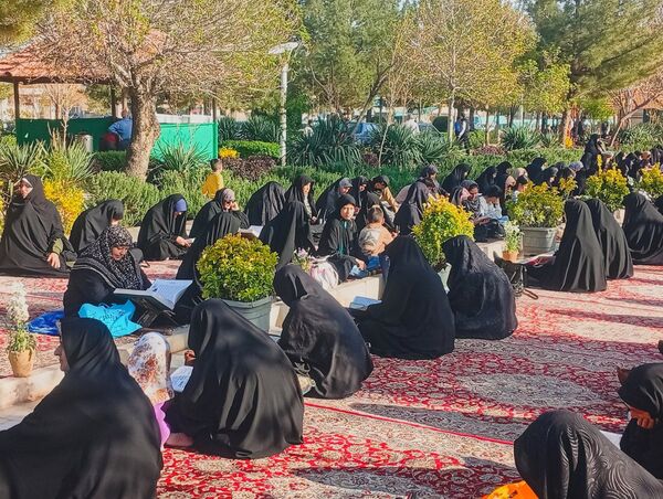 اختتامیه محافل قرآنی در آخرین روز از ماه مبارک رمضان در کاشمر
