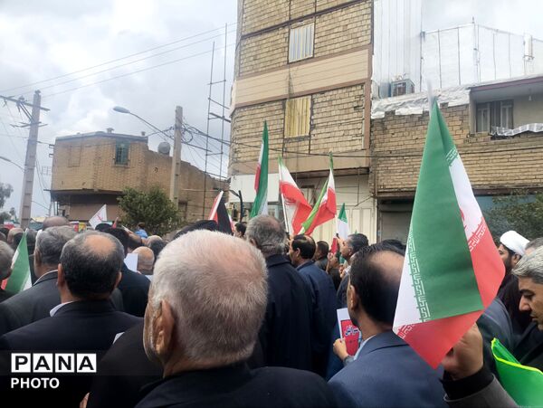 حضور پر شور عشایر در راهپیمایی  روز قدس