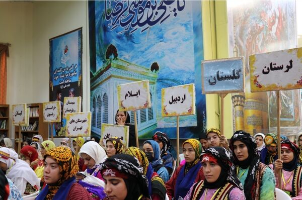بیست و سومین اردوی کشوری دانش‌آموزان عشایر در مشهد مقدس