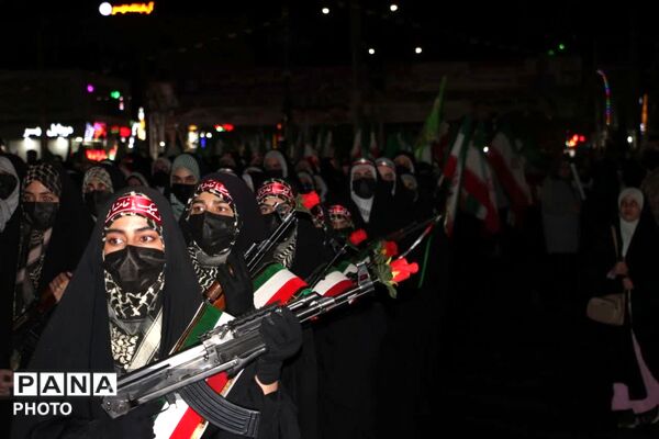 رزمایش دختران «جانفدا ایران» در شهرستان ساوجبلاغ 