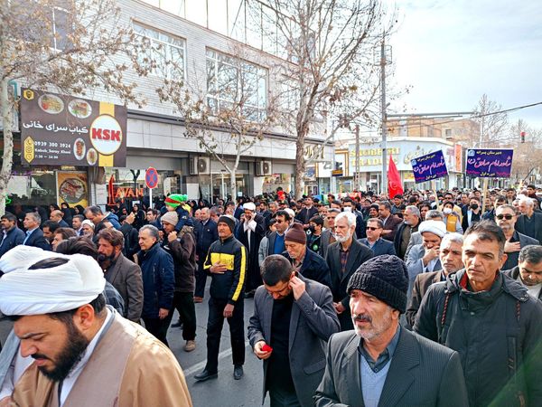 تشییع با شکوه شهید جوادحسن زاده شهید مرزبانی فراجا